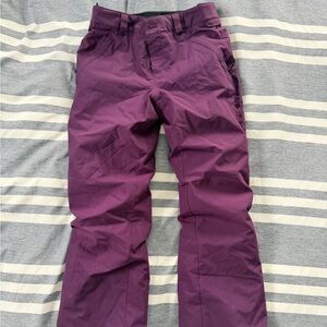 Volcom Deep Purple Girls Size XL/14Y Snow Pants